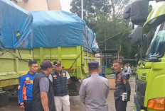 Tim Gabungan di Lubuk Linggau Terus Lakukan Pemeriksaan dan Pelarangan Mobil Batu Bara