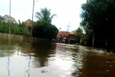 Terkini Banjir di Muratara Mulai Surut, Air Selutut Orang Dewasa, Belum ada Bantuan Pemerintah