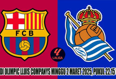 Misi Blaugrana Jaga Puncak, Prediksi Barcelona vs Real Sociedad, LaLiga 2024/2025, Pekan 26, Tayang Kapan?