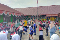 Meriahnya Suasana Lomba Memeriahkan HUT Kemerdekaan RI ke-80 di SDN 33 Lubuk Linggau 