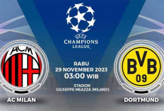 Prediksi AC Milan vs Dortmund: Liga Champions, Live TV Apa? Simak Skor H2H,  