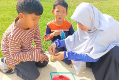 Jelang Bagi Rapor Kenaikan Kelas, Murid SDIQ Ar-Risalah Lubuk Linggau Class Meeting 