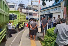 Langgar Perwal Melintas Siang Hari di Lubuk Linggau, 8 Mobil Batu Bara Ditilang 