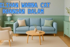 5 Pilihan Warna Cat Ruangan dalam Rumah Bikin Tambah Lapang dan Tampak Cerah