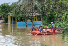  Banjir Melanda Kerta Jaya, BPBD Muba Sigap Minimalisir Warga Terdampak