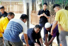 Kantor Pertanahan Lubuk Linggau Ikut Serta Penyembelihan Hewan Qurban 1447 H 2026 M di Kanwil BPN Sumsel
