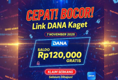 CEPAT! Link DANA Kaget 7 November 2025 Bocor, Klaim Saldo Rp120.000 Gratis Sebelum Dihapus