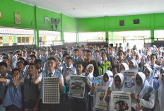 Sosialisasi Satgas Bekawan di SMAN 4 Lubuk Linggau, Payo Bekawan Buat Sekolah Lebih Nyaman