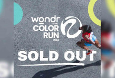 Seluruh Tiket wondr Color Run 2024 Sold Out, Antusias Ikut Even BNI Cabang Lubuk Linggau