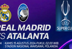 Segel Trofi Pertama, Prediksi Real Madrid vs Atalanta, Piala Super Eropa, Main Kapan? Live TV Apa?