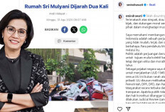 Sri Mulyani : Mohon Maaf Banyak Kekuranagan, Postingan dengan Rumah Usai Dijarah