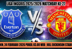 Prediksi Everton vs Manchester United, 24 Februari 2026, Liga Inggris 2025/2026, Matchday ke-27, Live di Mana?