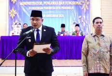 139 Pejabat Pemkot Prabumulih Dilantik, ini Nama-nama Pejabat Eselon II Terbaru 2026