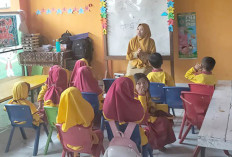 Intip Keseruan Belajar Anak Didik PAUD Uswatun Hasanah Lubuk Linggau