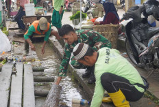 Tindak Lanjut Instruksi Presiden Republik Indonesia, TNI Pimpin Gotong Royong Bersihkan Pasar dan Terminal