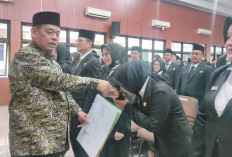Berikut Nama 139 Kepala Sekolah yang Dilantik, Bupati Lahat : Nilai Plus Kepsek Terletak Pada Cara Memimpin