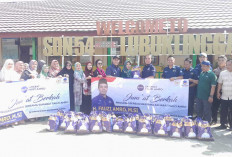 Dukung Program MBG, Anggota DPR RI Fauzi Amro dan Partai NasDem Lubuk Linggau Launching Program Jumat Berkah