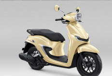 Honda Stylo 160 2026 Tampil Makin Mewah, Warna Baru Burgundy Jadi Magnet Pecinta Skutik Retro
