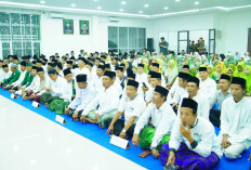  Hadiri Pelantikan MWCNU, Wabup Muba: Kiprah Ansor dan Fatayat NU Luar Biasa