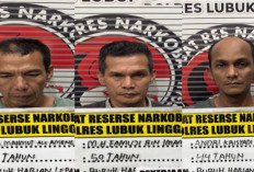 Edarkan Sabu dari Curup, Tiga Pria di Lubuk Linggau di Ringkus Polisi 