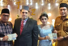 Kisah Cinta Lintas Negara di Musi Rawas, Warga AS Resmi Persunting Gadis Selangit