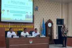 Ka KPLP Lapas Lubuk Linggau Hadiri Penutupan PKA dan PKP Angkatan