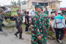 Peringati Hari Juang TNI AD, Kecamatan Tugumulyo Kolaborasi dengan KORAMIL 406-06 Tugumulyo Gelar Bakti Sosial