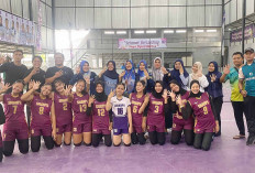 Tim Voli SMAN 4 Lubuk Linggau Juara 1 dan Juara 2 Caroline Cup 2025