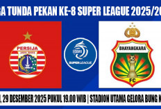 Prediksi Persija Jakarta vs Bhayangkara FC, Liga Super 2025/2026, Laga Tunda Pekan ke-8, Live Indosiar 