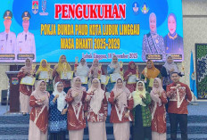 TK Negeri Pembina 3 Lubuk Linggau Juara Favorit 3 Lomba Karnaval HUT RI ke-80