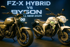 Jangan Samakan Yamaha FZX Hybrid 2025 Seperti Byson Ada Smart Generator Pengirit Bahan Bakar