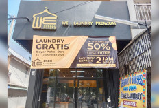 We Laundry Lubuk Linggau Geber Diskon 50%