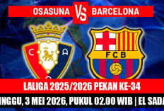 Blaugrana Kunci Gelar?, Prediksi Osasuna vs Barcelona, LaLiga 2025/2026, Pekan ke-34, Live di Mana?