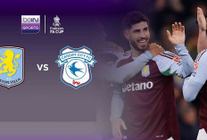 Aston Villa VS Cardiff City,  Aston Villa Menang  2-0 di Piala FA di Villa Park