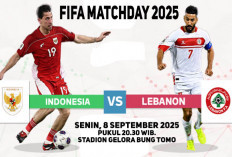 Bukanlah Lawan yang Mudah, Prediksi Indonesia vs Lebanon, FIFA Matchday 2025, Tayang Jam Berapa?