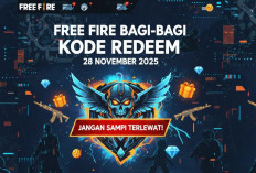 Free Fire bagi-bagi Kode Redeem 28 November 2025, Jangan Sampai Terlewat!