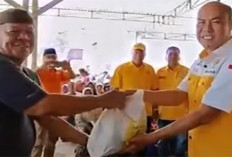 Partai Golkar Musi Rawas Bantu Masyarakat Memperoleh Bahan Pokok Dengan Harga Terjangkau