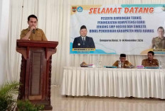 Dinas Pendidikan Musi Rawas Sukses Gelar Pembukaan Bimtek PKG SMP Tahun 2024