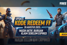 Update Kode Redeem FF 26 Agustus 2025: Masih Aktif, Buruan Klaim Sebelum Expired
