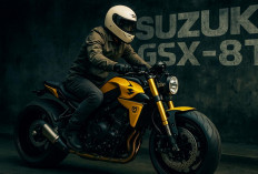 Wow Harga dan Pajak Motor Suzuki GSX-8T Terbaru 2025? Motor Touring Desain Retro