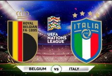 Italia vs Belgia: Azzurri Hattrick Menang?, Matchday 3 UNL A 2024/25 Grup 2, Tayang dan Live di Mana? 