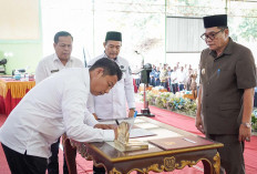 Hadiri Pelantikan Pengurus KUD SBJ, ini Harapan Bupati Muba HM Toha