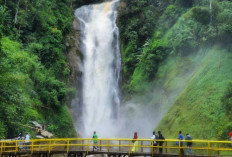 Air Terjun Tertinggi di Sumatera Selatan dengan Ketinggian 99 Meter Ada di Muara Enim