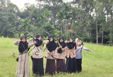 Meriahkan HSN 2025, Ponpes Al Madani Kirimkan Puluhan Santri Ikut Lomba Panahan Kakankemenag Cup IV 