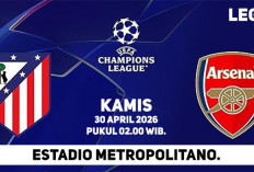Duel Dua Identitas yang Kontras, Prediksi Atletico Madrid vs Arsenal, Liga Champions 2025/2026, Semifinal