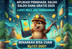 Aplikasi Penghasil Saldo DANA Gratis 2025, Lucky Mole Jadi Perbincangan: Benarkah Bisa Cuan Rp157.000?