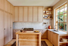 6 Ide Desain Kitchen Set Minimalis Bergaya Rustic nan Aesthetic, Cocok untuk Dapur Kecil di Pedesaan
