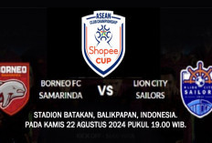 Ujian Sulit Tim Pesut Etam, Prediksi Borneo vs Lion City Sailors, ACC 2024 Grup B, Live RCTI Pukul Berapa?