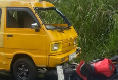 Diduga Ngebut 2 Pelajar SMA di Musi Rawas Tabrak Angkot, Sempat Tak Sadarkan Diri