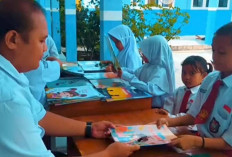 SDN 7 Lubuk Linggau Hidupkan Semangat Membaca Lewat Program Perpustakaan Keliling